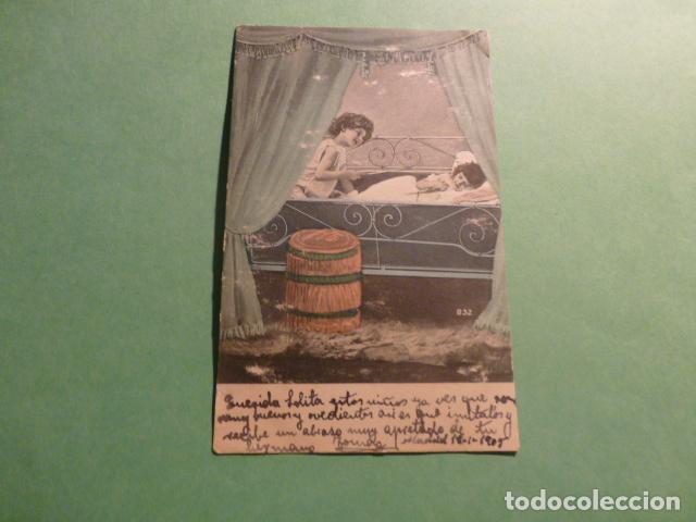 Postales: NI&Ntilde;A DURMIENDO POSTAL - Foto 1