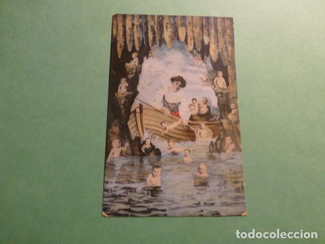 Postales: MUJER PESCANDO NI&Ntilde;OS POSTAL - Foto 1