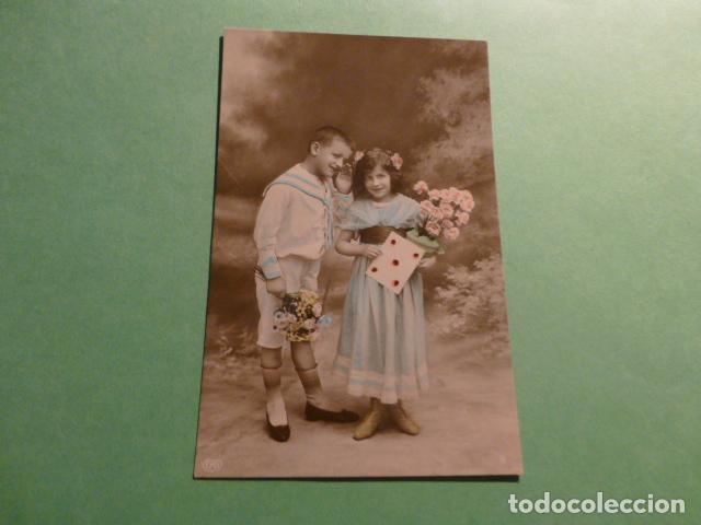 Postales: NI&Ntilde;OS ELEGANTES POSTAL - Foto 1