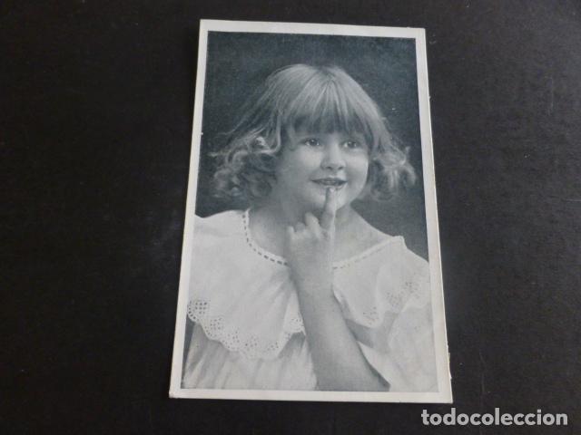 Postales: NI&Ntilde;A PENSATIVA POSTAL - Foto 1