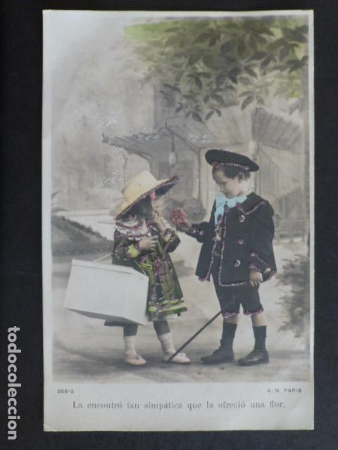 Postales: NI&Ntilde;OS ELEGANTE POSTAL - Foto 1