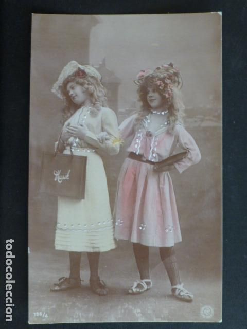 Postales: NI&Ntilde;AS ELEGANTES POSTAL - Foto 1