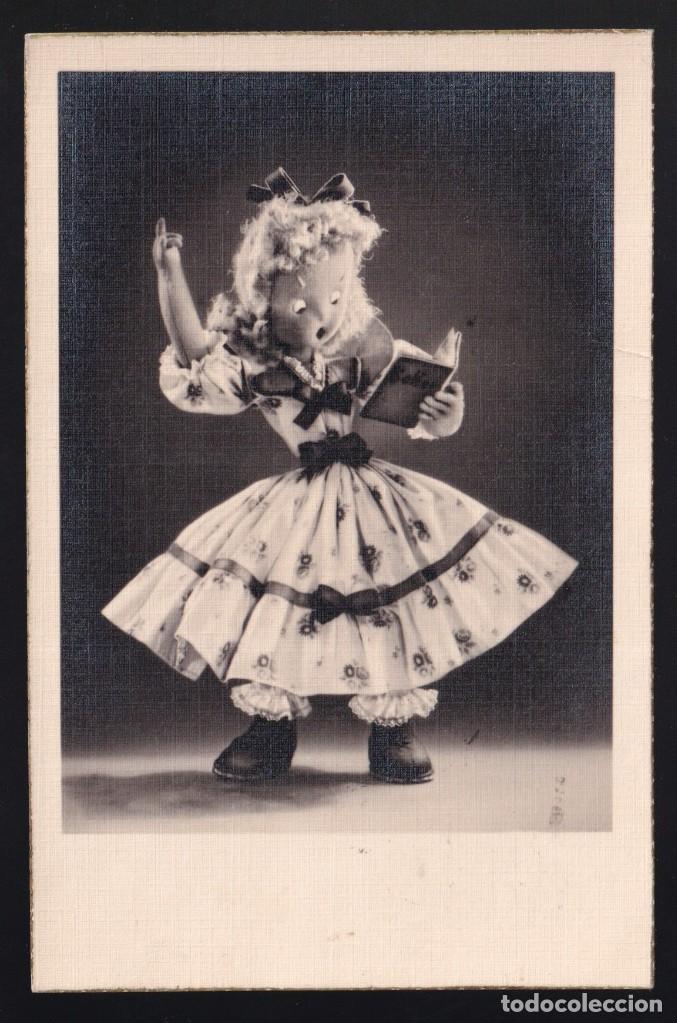 Postales: *Mu&ntilde;eca Celi* Amilca n&ordm; 28. Circulada 1945. - Foto 1