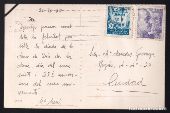 Postales: *Mu&ntilde;eca Celi* Amilca n&ordm; 28. Circulada 1945. - Foto 2