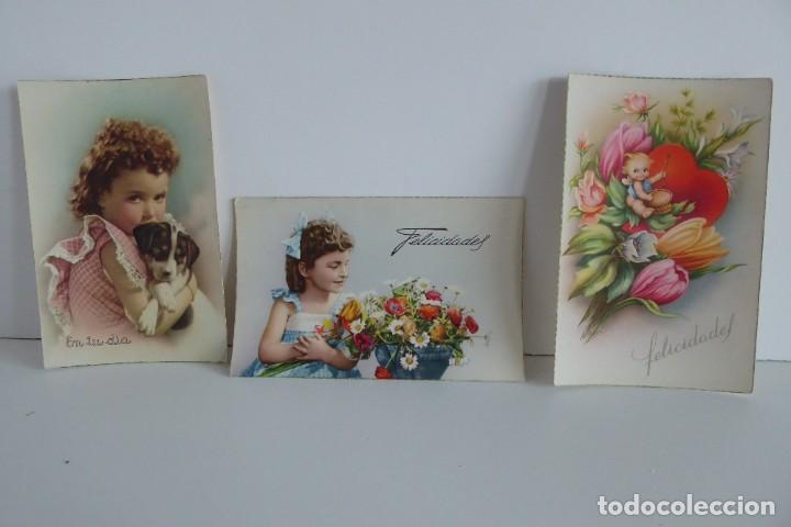 Postales: TRES POSTALES INFANTILES - Foto 1