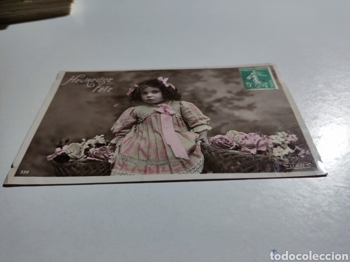 Cartes Postales: Postal antigua Francia ni&ntilde;a