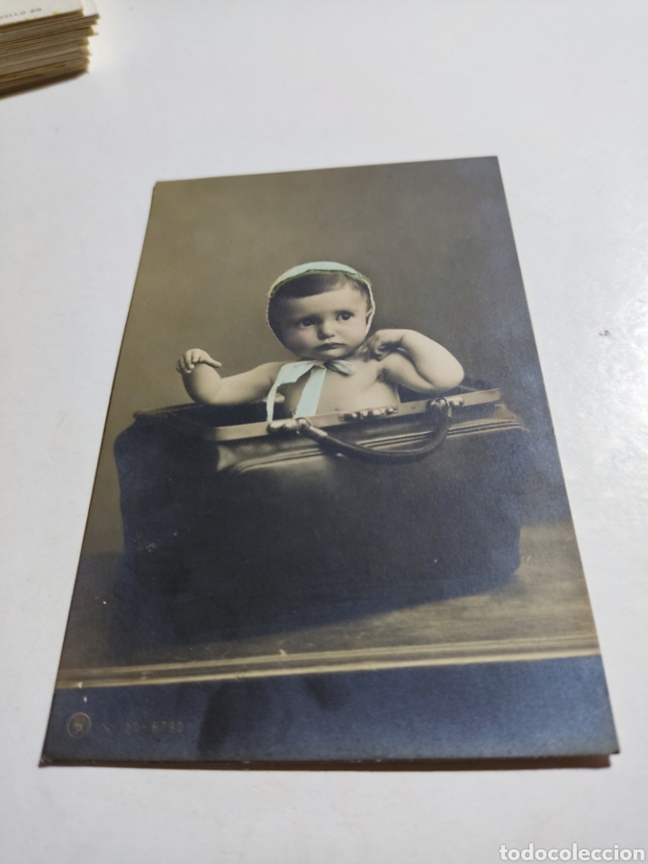 Postais: Postal antigua ni&ntilde;a