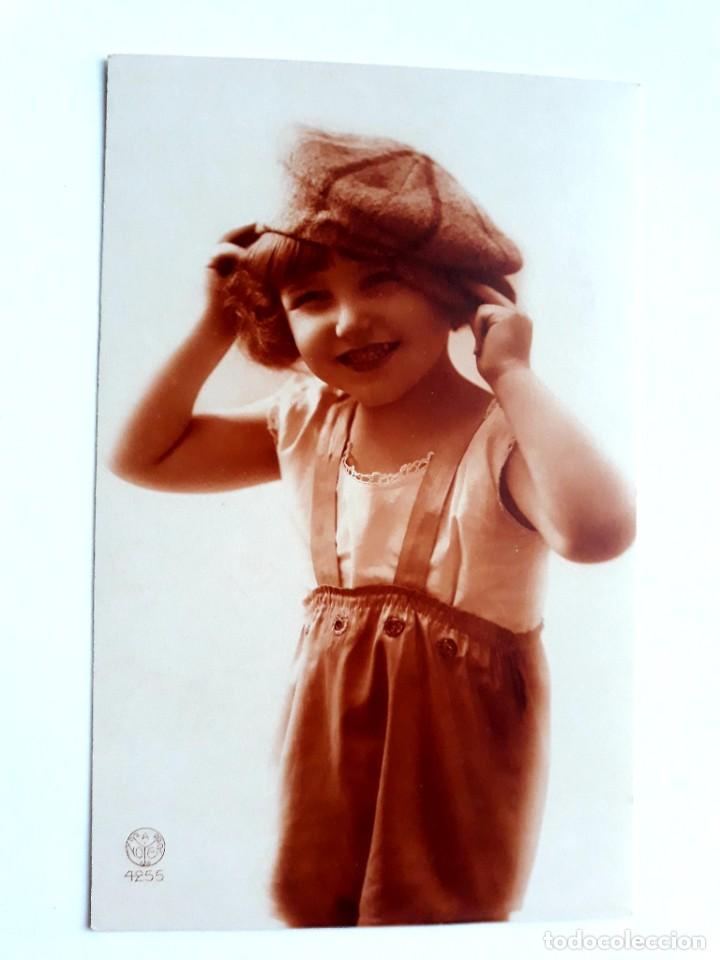 Postales: Antigua Postal Ni&ntilde;a No Escrita - Foto 1
