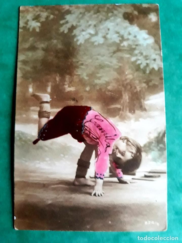 Postales: Antigua Postal Escrita y Sellada 1909 - Foto 1