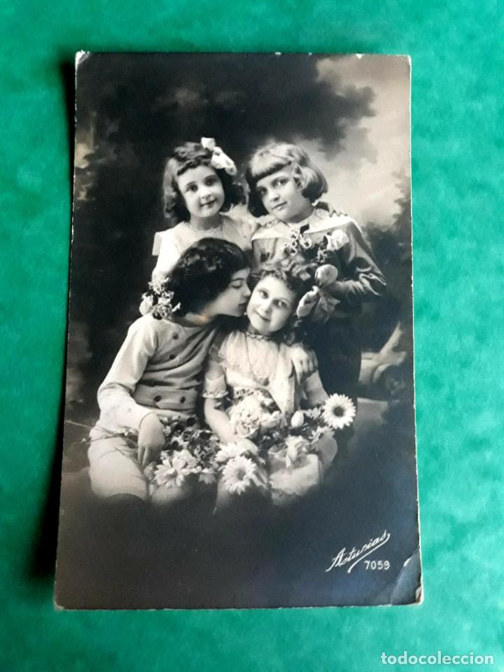 Postales: Antigua Postal Escrita 1918 - Foto 1
