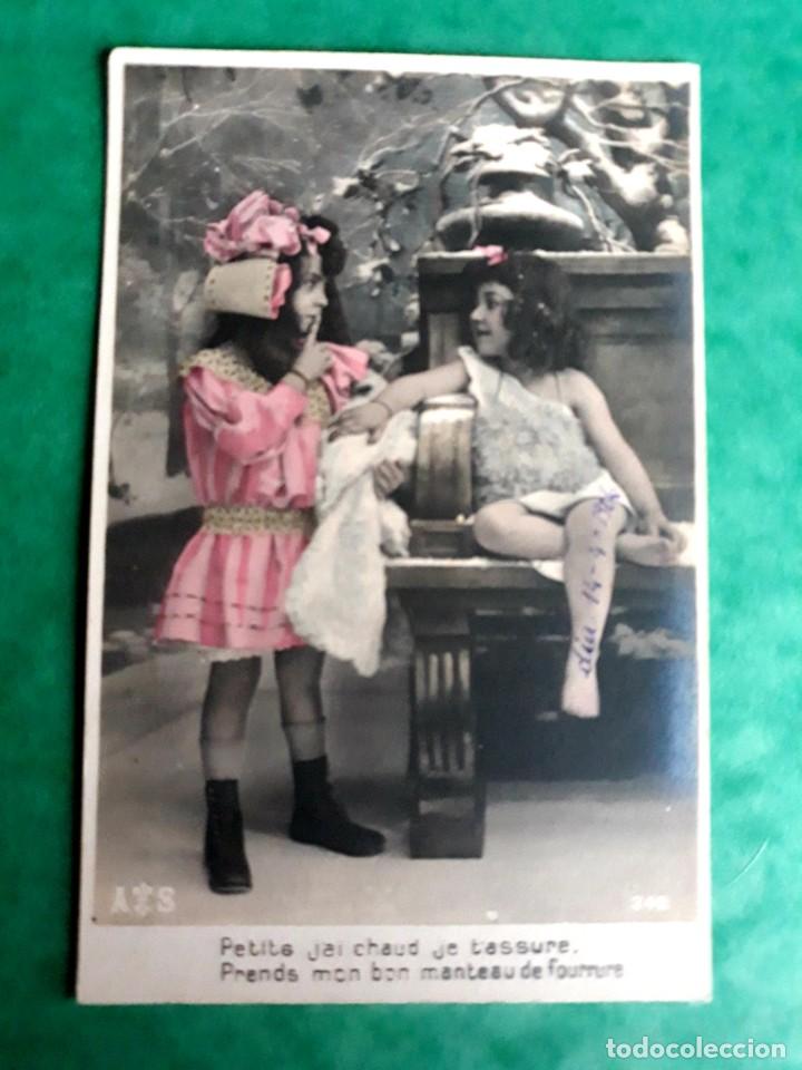 Postales: Antigua Postal Escrita y Sellada 1906 - Foto 1