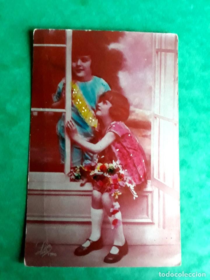 Postales: Antigua Postal Escrita 1931 - Foto 1