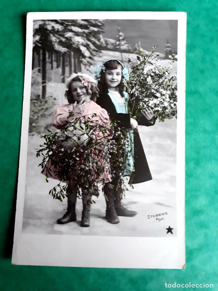 Postales: Antigua Postal Escrita y Sellada 1908 - Foto 1