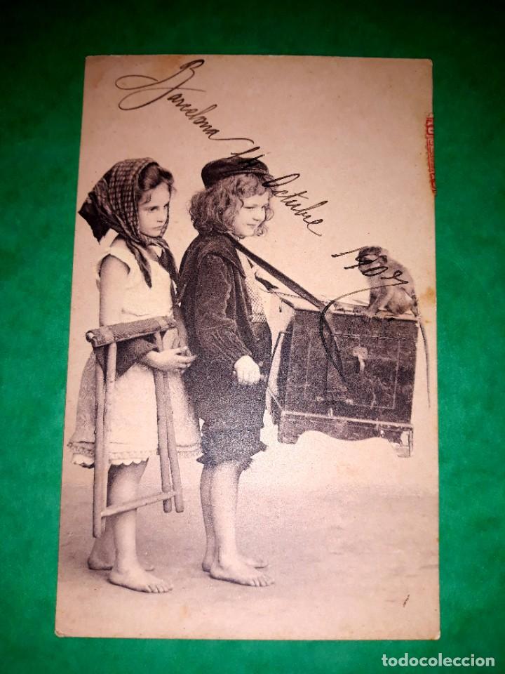 Postales: Antigua Postal Escrita y Sellada 1907 - Foto 1