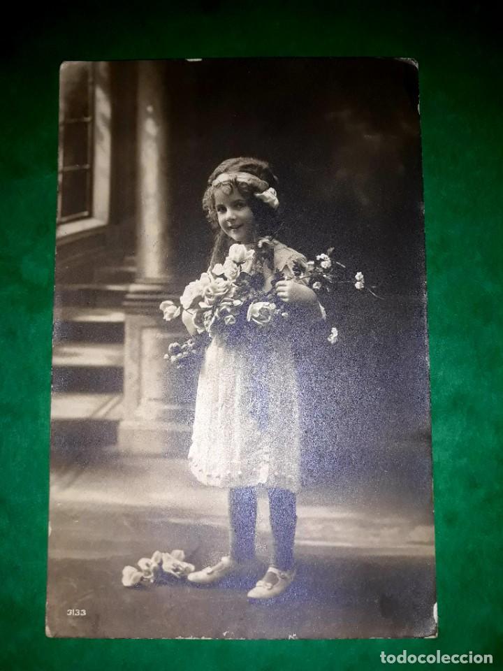 Postales: Antigua Postal Escrita y Sellada 1918 - Foto 1