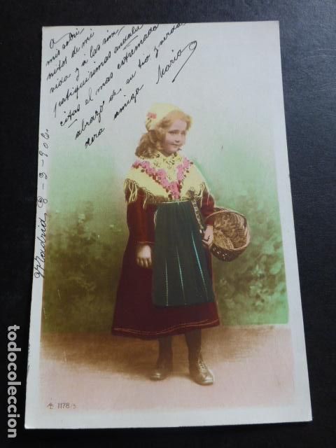 Postales: NI&Ntilde;A CAMPESINA POSTAL - Foto 1