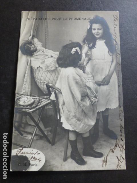 Postales: NI&Ntilde;AS JUGANDO POSTAL - Foto 1