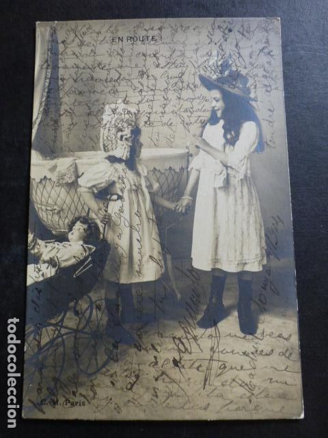 Postales: NI&Ntilde;AS JUGANDO POSTAL - Foto 1