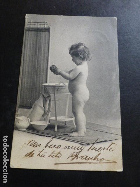 Postales: BEBE ASEANDOSE POSTAL - Foto 1