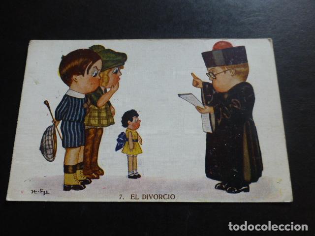Postales: NI&Ntilde;OS EL DIVORCIO POSTAL - Foto 1