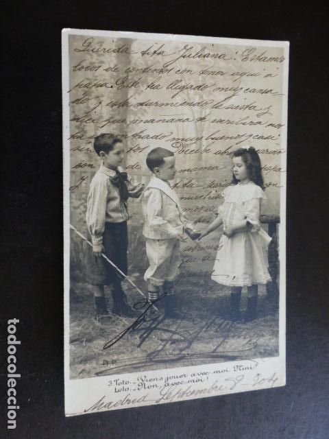 Postales: NI&Ntilde;OS JUGANDO POSTAL - Foto 1