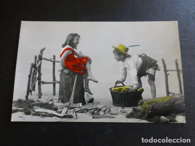Postales: NI&Ntilde;OS CAMPESINOS POSTAL - Foto 1