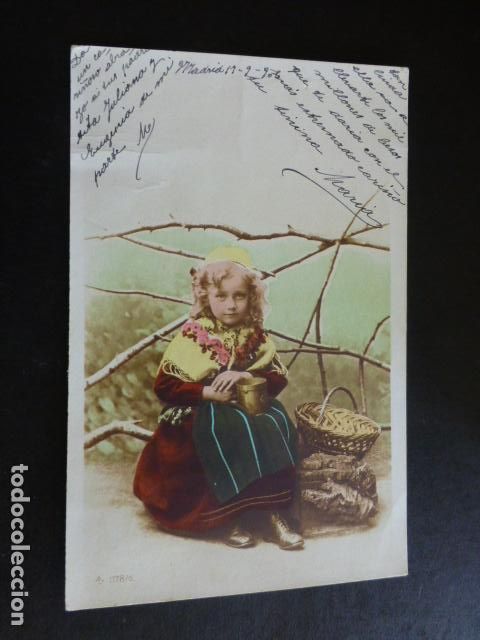 Postales: NI&Ntilde;A CAMPESINA POSTAL - Foto 1