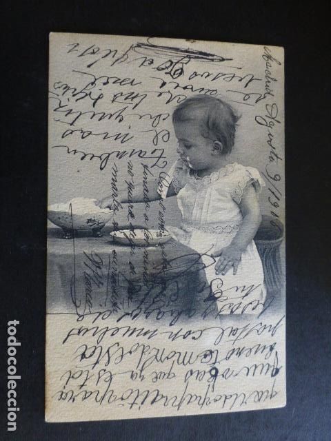 Postales: BEBE JUGANDO POSTAL - Foto 1