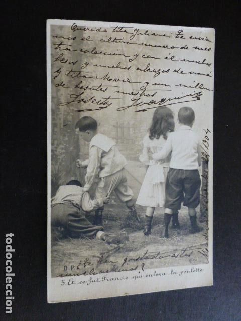 Postales: NI&Ntilde;OS JUGANDO POSTAL - Foto 1