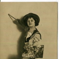 Postales: NIÑA ARTISTA PINTORA-AÑO 1915-FOTOGRÁFICA