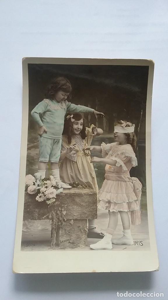 Cartes Postales: Carta Postal felicitaci&oacute;n. Principios s. XX (648-3)