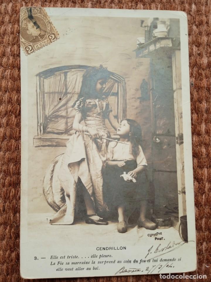 Postales: CENDRILLON - NI&Ntilde;AS - Foto 1