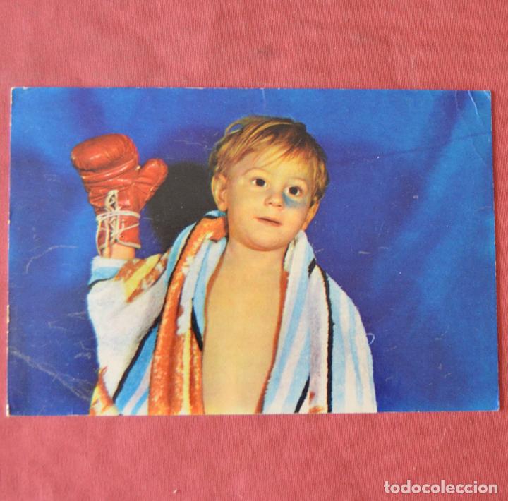 Postales: NI&Ntilde;O BOXEADOR - TARJETA POSTAL - Foto 1