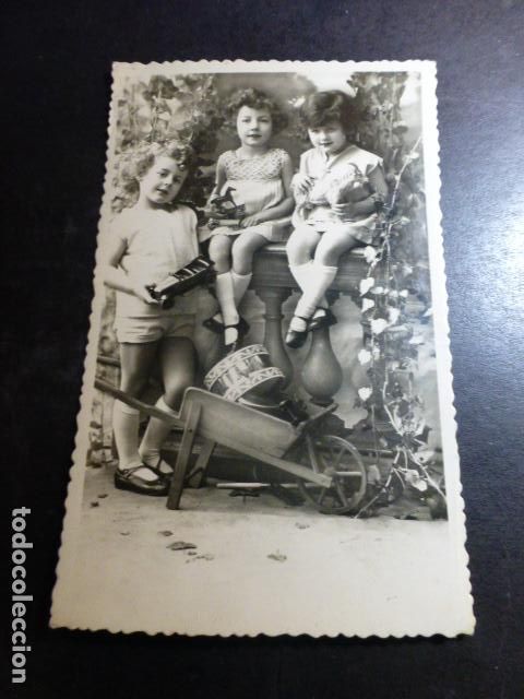 Postales: NI&Ntilde;OS CON JUGUETES POSTAL - Foto 1