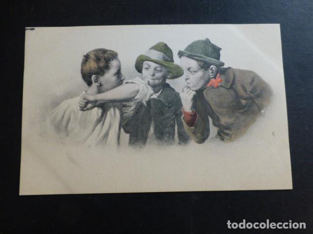 Postales: NI&Ntilde;OS BROMEANDO POSTAL - Foto 1
