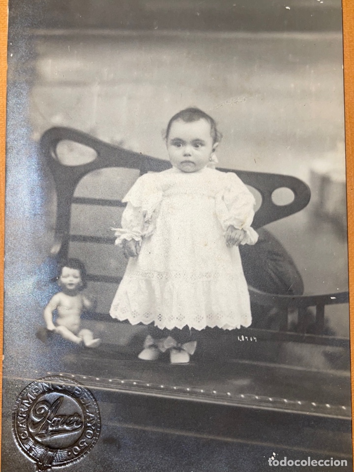 Postales: P-933 Antigua postal fotogr&aacute;fica de una ni&ntilde;a peque&ntilde;a. Sin escribir y sin circular