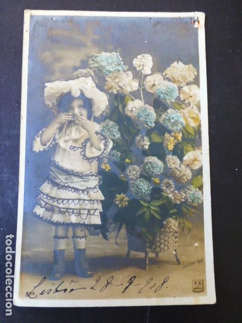 Postales: NI&Ntilde;A ELEGANTE POSTAL - Foto 1