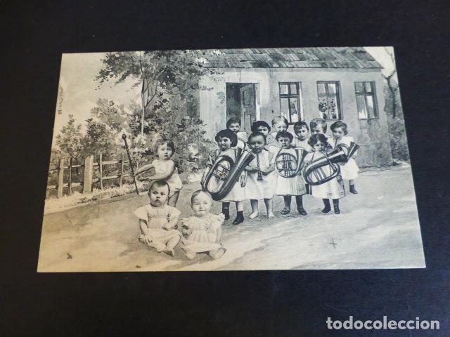 Postales: BEBES MUSICOS POSTAL - Foto 1