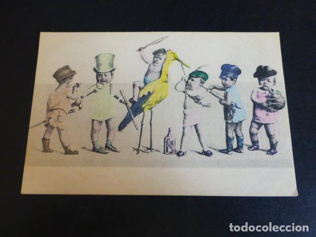 Postales: BEBES CON CIG&Uuml;E&Ntilde;A POSTAL - Foto 1