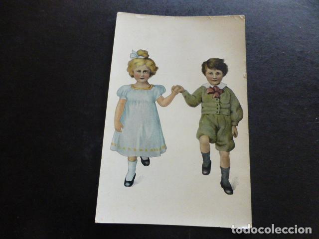 Postales: NI&Ntilde;OS ELEGANTES POSTAL - Foto 1