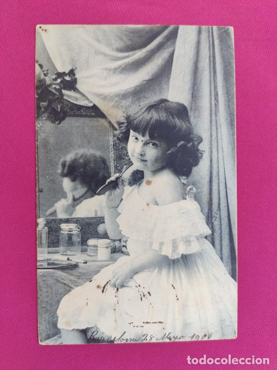 Postales: ANTIGUA TARJETA POSTAL. 1906 - Foto 1