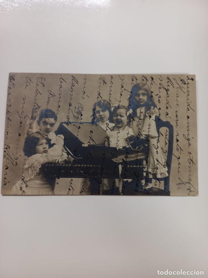 Postales: POSTAL NI&Ntilde;OS NPG ESCRITA Y CIRCULADA 1904 - Foto 1