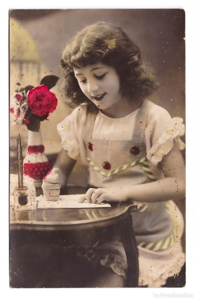 Postales: RETRATO DE NI&Ntilde;A // 1927 - Foto 1