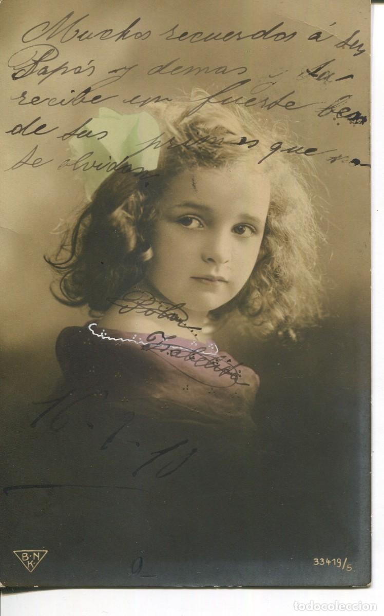 Postales: NI&Ntilde;A- A&Ntilde;O 1910 - Foto 1