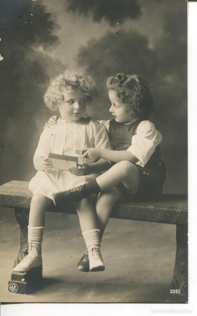 Postales: PAREJA DE NI&Ntilde;AS- 1914 - Foto 1