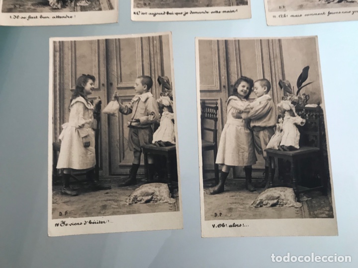 Postales: Lote 5 postales &ldquo;Un mariage&rdquo; - Foto 2