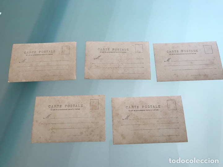 Postales: Lote 5 postales &ldquo;Un mariage&rdquo; - Foto 8