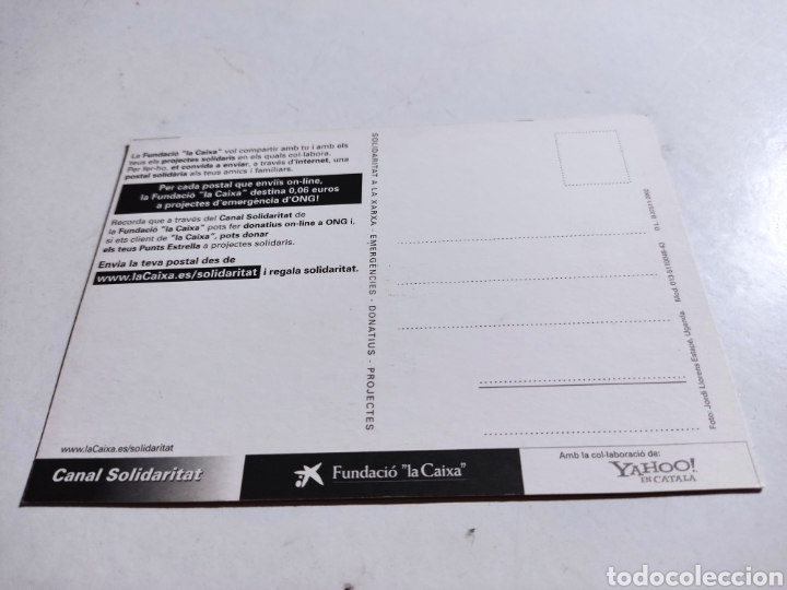 Postales: Postal fundaci&oacute;n la Caixa ni&ntilde;os - Foto 2