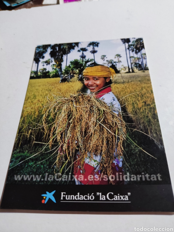 Postales: Tarjeta fundacio La Caixa - Foto 1