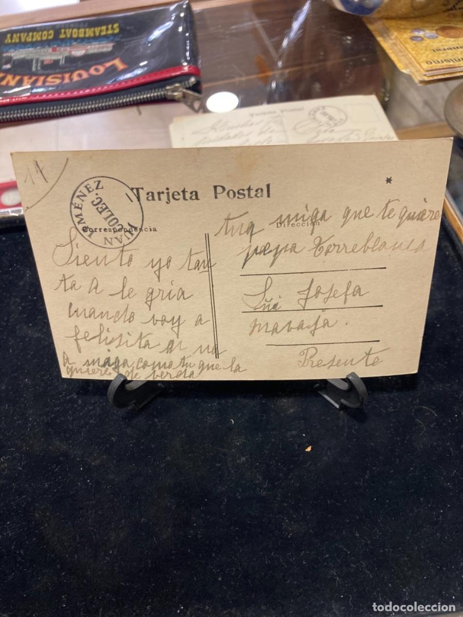Postales: Magnifica postal antigua tem&aacute;tica ni&ntilde;os - Foto 3